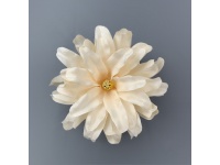 Główka kwiatowa DALIA średnica kwiatu 15 cm SZAMPAN