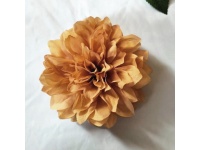 Główka kwiatowa DALIA 14x6 cm - KARMELOWA