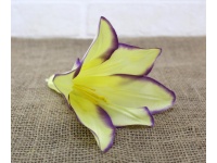 Główka kwiatowa LILIA 15x15 cm żółto-fioletowa #13