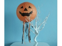 Halloween Lampion papierowy DYNIA 35 cm