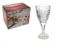 Kieliszki szklane ala kryształ do wina 160 ml 16x7 cm - kpl 6 szt