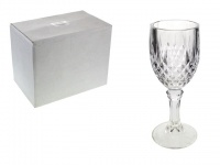 Kieliszki szklane ala kryształ do wina 120 ml15,6x6 cm - kpl 6 szt