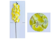 Kwiat STORCZYK łodyga 70 cm 8 kwiatów (10 cm) - ŻÓŁTY