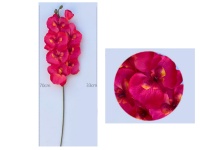 Kwiat STORCZYK łodyga 70 cm 8 kwiatów (10 cm) - CIEMNY RÓŻ