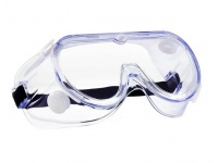 Okulary, gogle ochronne, robocze z wentylacją gumowe 18,5x9 cm