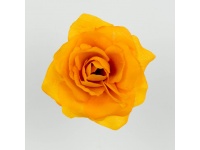 Róża główka 13x7 cm POMARAŃCZOWY #059 - 1 szt