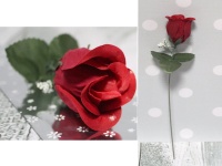 Walentynkowa RÓŻA 35 cm - 1 szt