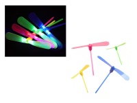 Zabawka latająca WAŻKA świecąca w ciemności LED mix kolor 17x19 cm - 1 szt