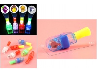 Zabawka projekcyjna PROJEKTOR na palec 5,5x1,5 cm mix kolor - 1 szt