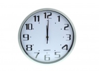 Zegar ścienny plastikowy 30x4 cm no:6232