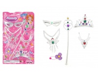 Akcesoria dla Księżniczki 6 el. na blistrze 44x27 cm 