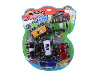 Auta TERENOWE 9 cm zestaw na blistrze