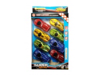 Auto 8,5 cm - kpl 8 szt w kartonie 32x17x3,5 cm