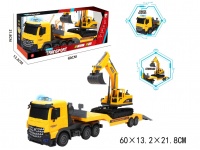 Auto laweta z koparką gąsienicową 60x13,2x21,8 cm