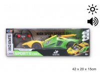Auto sportowe sterowane, na pilot w kartonie 42x20x15 cm