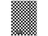 b Teczka z gumką A4 BACKUP 7 A94 (biało-czarne kwadraty) - 1 szt