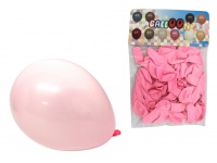 Balony lateksowe 5-calowe RÓŻOWE kpl 50 szt ok. 20 cm 55g