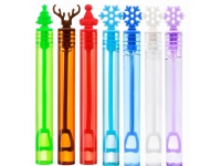 Bańki mydlane BOŻONARODZENIOWE mix 12 cm - 1 szt
