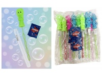 Bańki mydlane Różdżka, kij MIX FIGUREK 34 cm mix kolor + koncentrat 10 ml