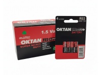 Bateria OKTAN R03 AAA - 1 szt (1 paluszek) papierowy blister