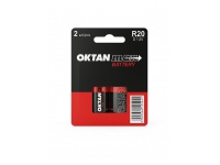 Bateria OKTAN R20 - 1 szt (1 paluszek) papierowy blister