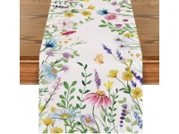 Bieżnik WIOSENNE KWIATY 183x31 cm