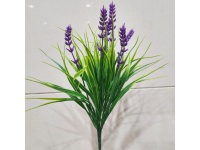 Bukiet ala LAWENDA 7 łodyg wys. 42 cm FIOLETOWA