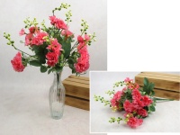 Bukiet GOŹDZIK wys. 43 cm, 9 łodyg (kwiat 6-4 cm) RÓŻOWY