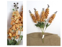 Bukiet ŁUBIN wys. 58 cm, 5 łodyg (kwiat 21x4 cm) RUDY