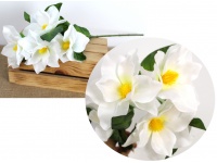Bukiet MAGNOLIA wys. 60 cm (5 kwiatów 14 cm) BIAŁA