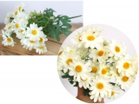 Bukiet MARGARETKA wys. 32 cm 5 łodyg (30 kwiatów 4,5 cm) ŚMIETANOWY