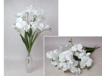 Bukiet STORCZYK silikonowy wys. 56 cm, 7 łodyg (kwiat 9x3 cm) BIAŁY