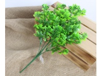 Bukiet sztuczny dodatek zielony 33 cm 5 łodyg ZIELONY jasny, ciemny
