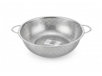 Cedzak, durszlak stalowy z uchwytami średnica 31 cm