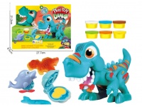 Ciastolina, zestaw Play Toy DINOZAUR w kartonie 28x21x6,5 cm