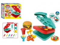 Ciastolina zestaw z opiekaczem (6 kolorów) w kartonie 23x18x8 cm