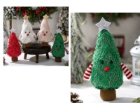 Dekoracja CHOINKA 15x5 cm ZIELONA