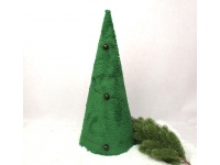 Dekoracja CHOINKA 60x19 cm ZIELONA