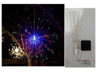 Dekoracja lampki na druciku 90 LED FAJERWERKI multikolor