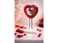 Dekoracja LED 3D SERCE 28x14x1 cm