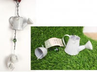 Dekoracja metalowa KONEWKA z dzwonkiem 30x11 cm 