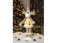 Dekoracja RENIFER LED z melodią 50 cm