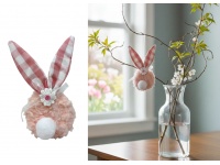 Dekoracja zawieszka wielkanocna ZAJĄC 15x7 cm