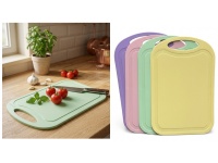 Deska plastikowa do krojenia PASTELOWA mix 32x21 cm