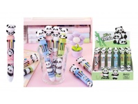 Długopis 10-kolorowy PANDA 15 cm MIX KOLOR - 1 szt