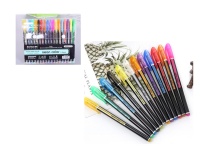 Długopisy żelowe KOLOROWE - COLOR PEN - 18 kolorów HG6107-18