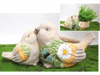 Doniczka ceramiczna mozaika PTAKI 42x20x19 cm