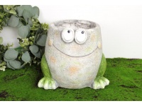 k Doniczka ceramiczna ŻABA 24x22 cm
