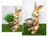 Doniczka ceramiczna ZAJĄC 47x24x19 cm