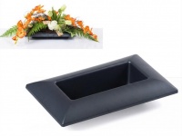 Doniczka do kompozycji CORDOBA 28x17 cm - GRAFIT